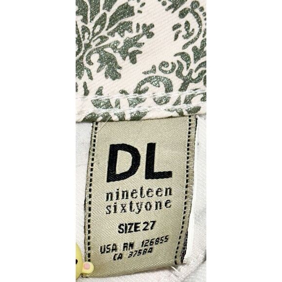 DL1961 Women's Mid-Rise Newport Angel Skinny Ankle Jeans Pink‎ Size 27 - Picture 3 of 14